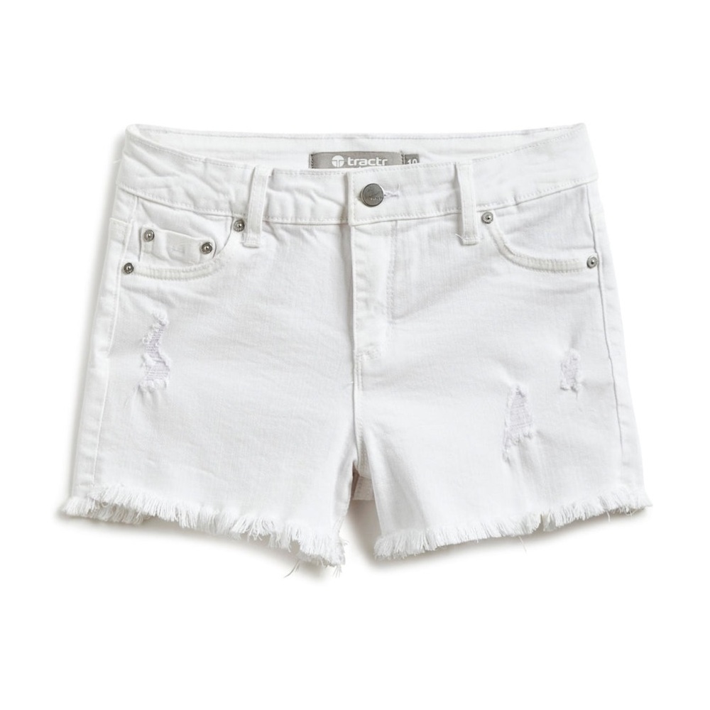 Brittany - 5 Pockets Fray Shorts With Destruction Girls size 10 NWT